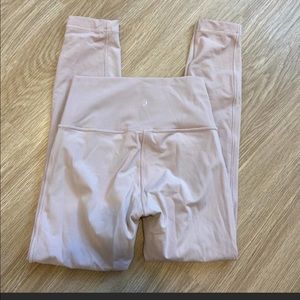 Lululemon Align Leggings. High waisted and 25” inseam.